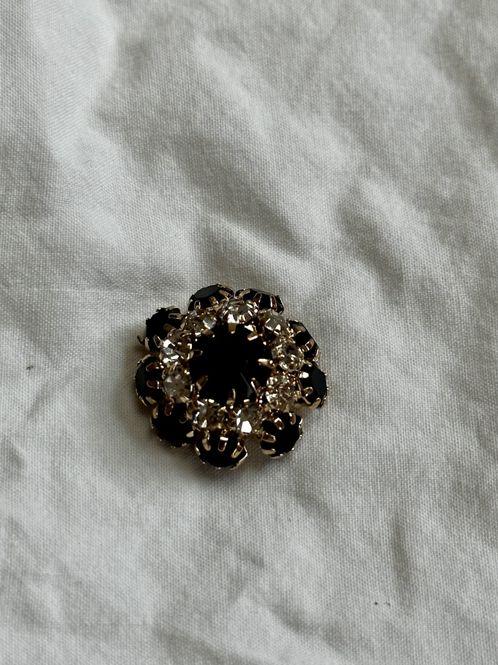 Hovedbilde Sort bling knapper 