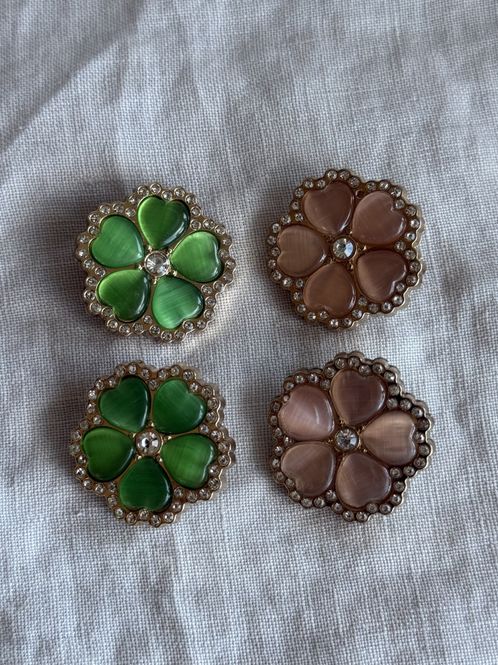 Hovedbilde Blomst med bling i tigereye