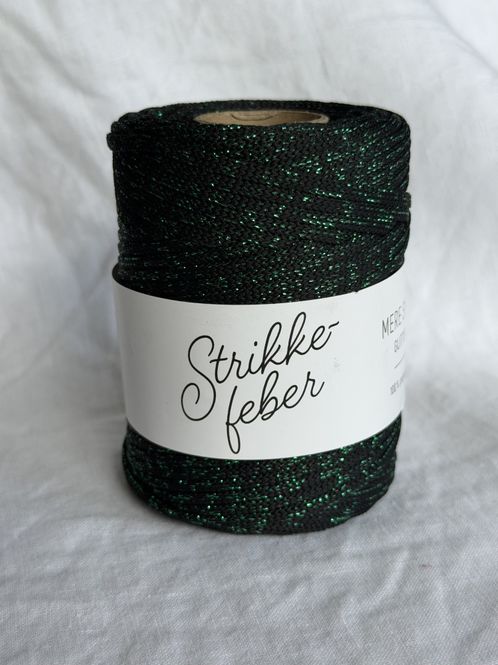 Hovedbilde Mere Snor Glitter - #9 - Sort og Grønn