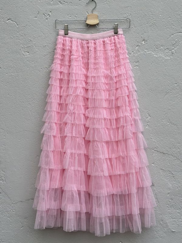 Tyllskjørt - Barbie rosa