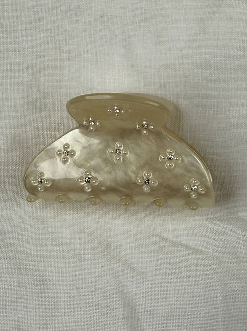 Hovedbilde Søt bling hårklype - Beige