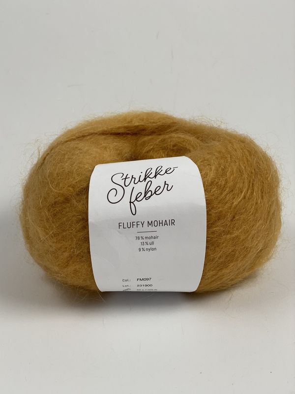 Fluffy Mohair - Mustard FM097