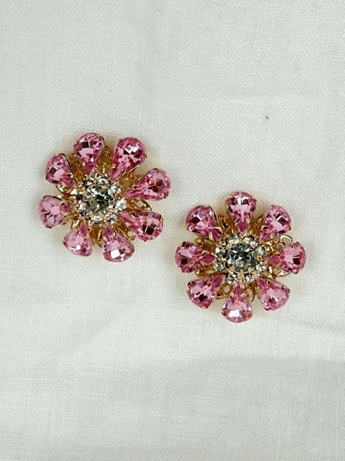 Hovedbilde Pink blomsterknapper - 26 mm