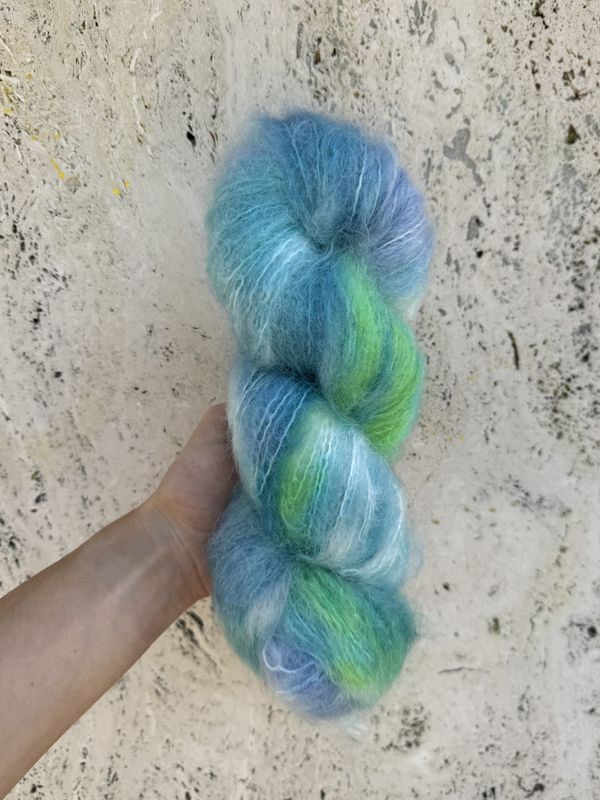 Fat Mohair - Blau
