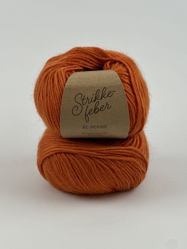 Re-merino - Appelsin RM085