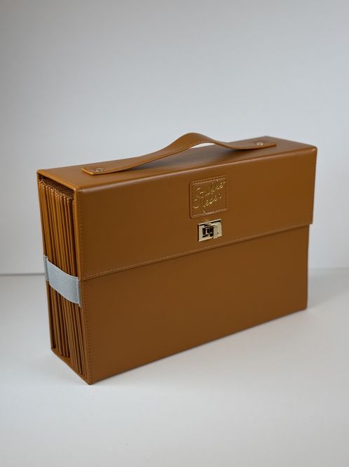 Hovedbilde Rundpinneetui dobbel - Sennep