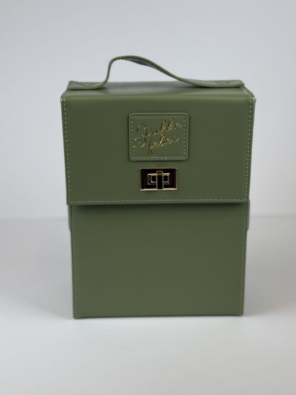 Rundpinnemappe enkel - Grønn