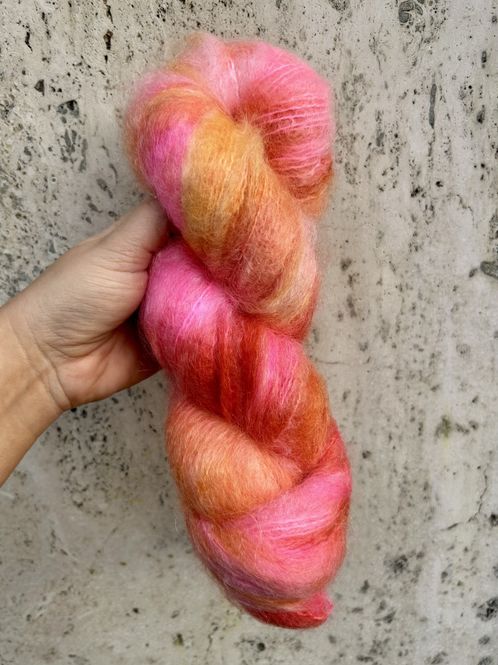 Hovedbilde Fat Mohair - Rhubarb