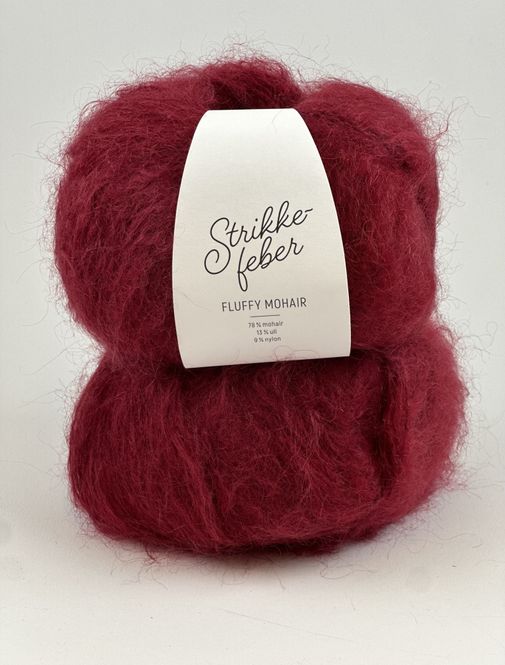 Hovedbilde Fluffy Mohair - Vinrød FM165