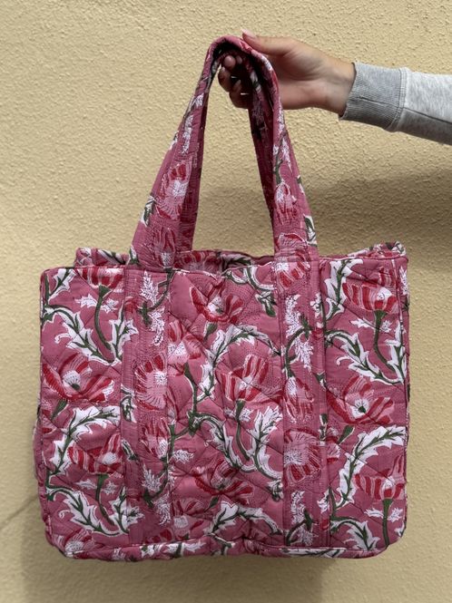 Hovedbilde Guri - weekend bag blockprint