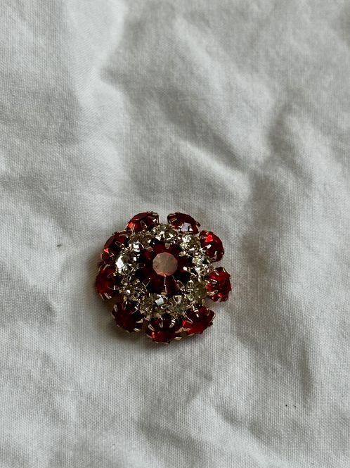 Hovedbilde Rød bling knapper 