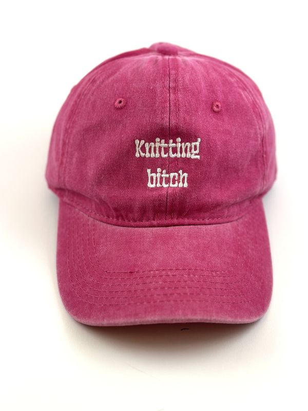 Knitting Bitch - caps - Rosa