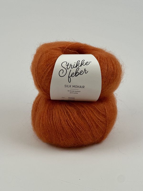 Silk Mohair - Brent Orange SM085