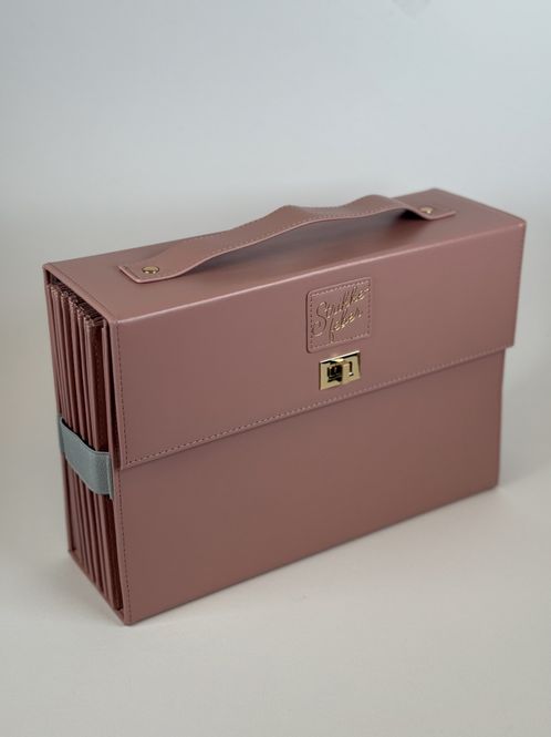 Hovedbilde Rundpinneetui dobbel -  Rosa