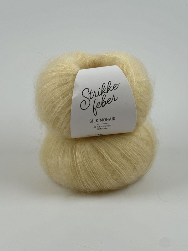 Silk mohair - Vanilje SM065