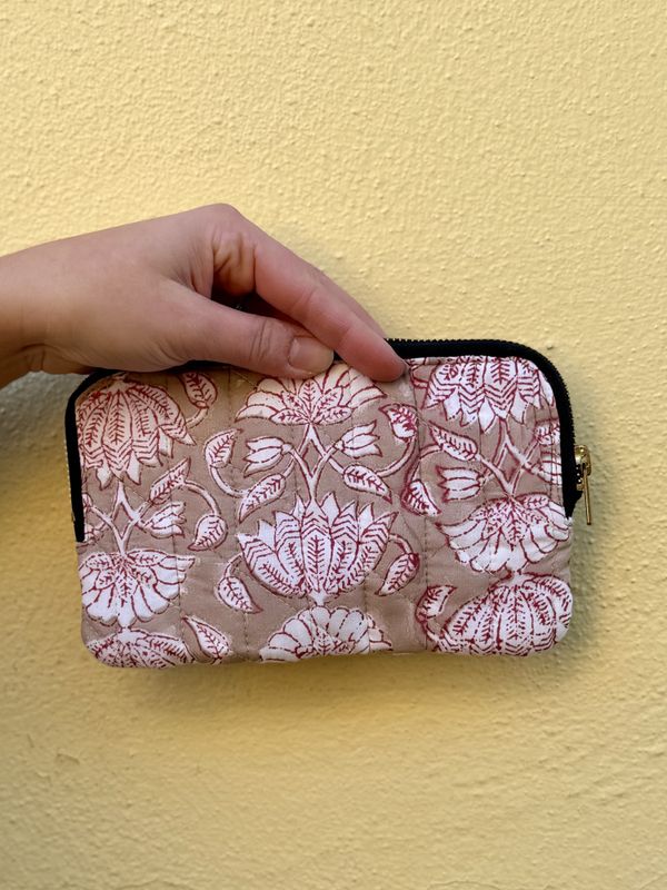 Blockprint clutch - Nanna