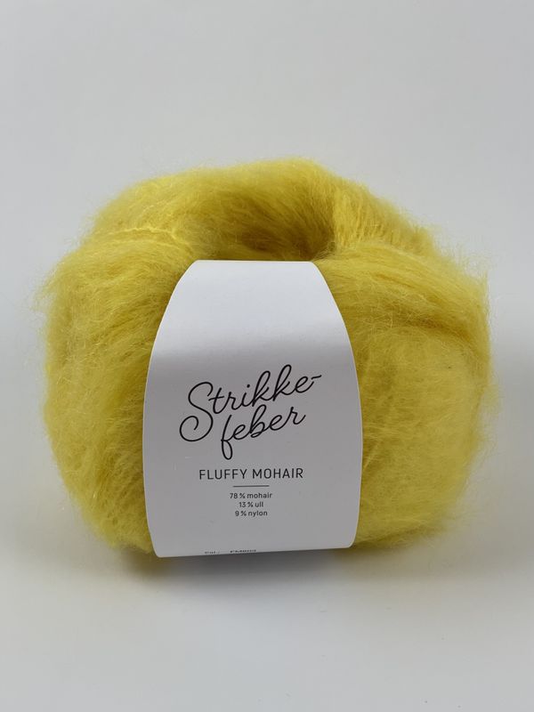 Fluffy Mohair - Neon Gul FM803