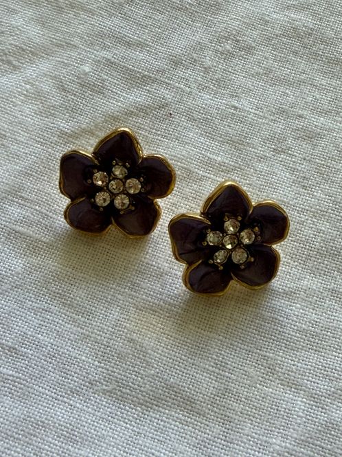 Hovedbilde Lilla blomst med bling