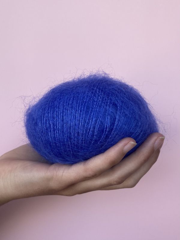 Silk Mohair - Kobolt SM949