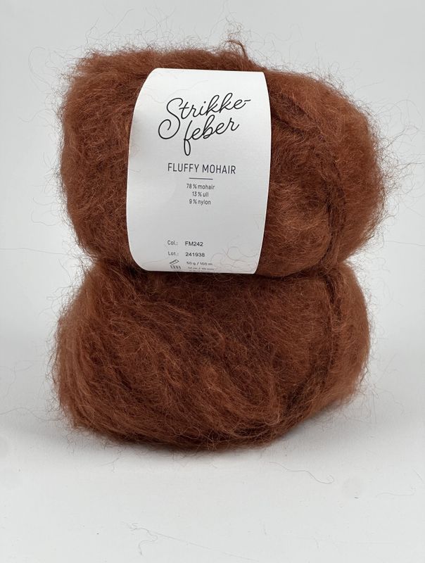 Fluffy Mohair - Melkesjokolade FM242