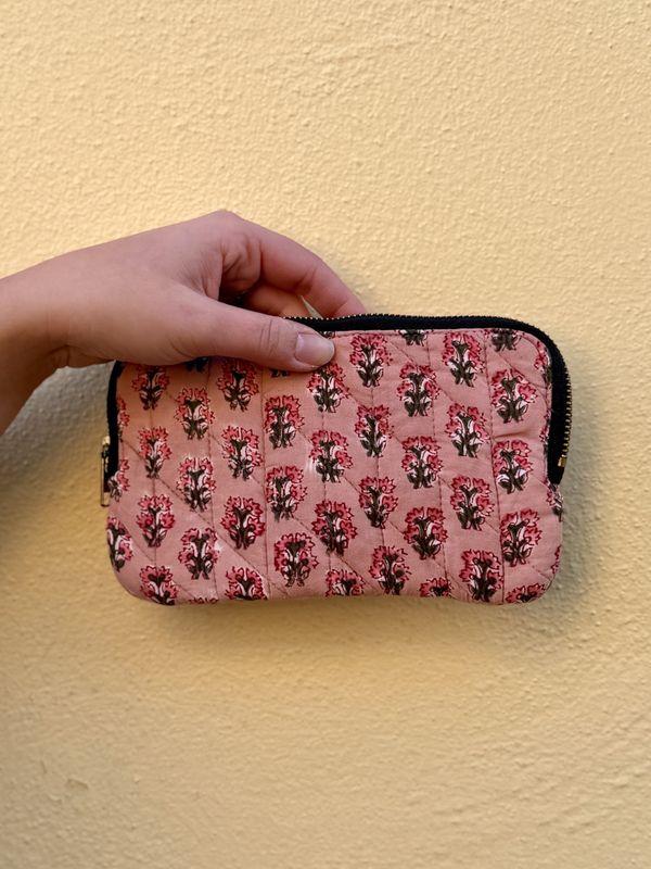 Blockprint clutch - Sofie