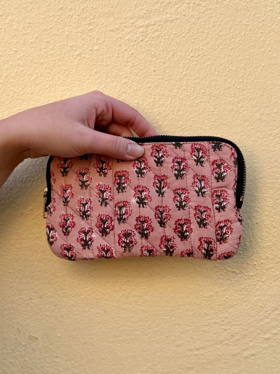 Blockprint clutch - Sofie