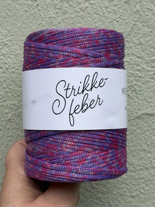 Hovedbilde Mere Snor Melert - #M18 - Lilla, rød og rosa