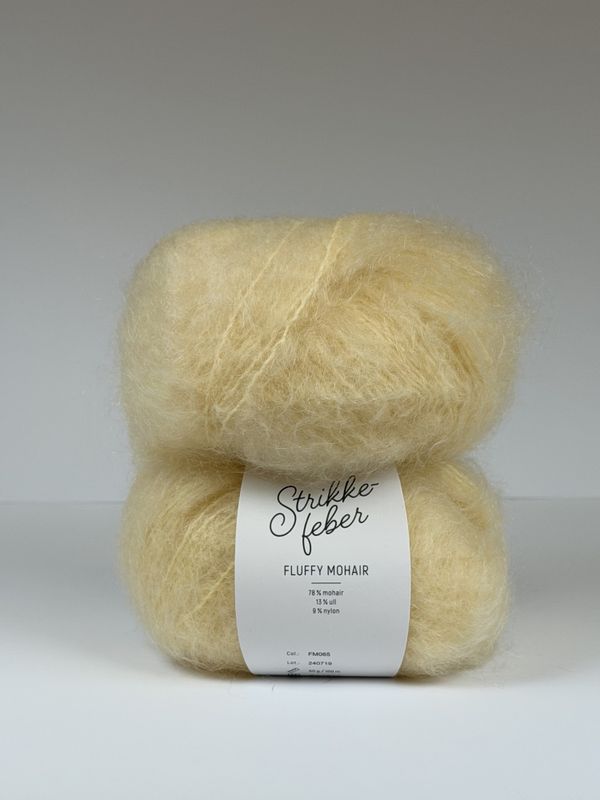 Fluffy Mohair - Vanilje FM065