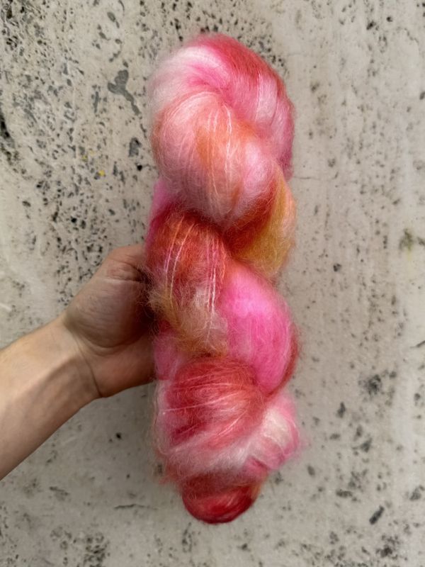 Fat Mohair - Rabarbra