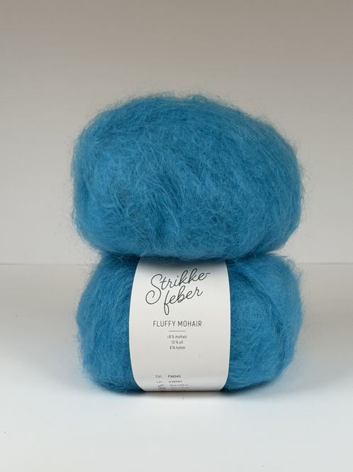Hovedbilde Fluffy Mohair - Turkis FM540