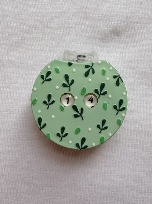 Hovedbilde Omgangsteller - mint med blader