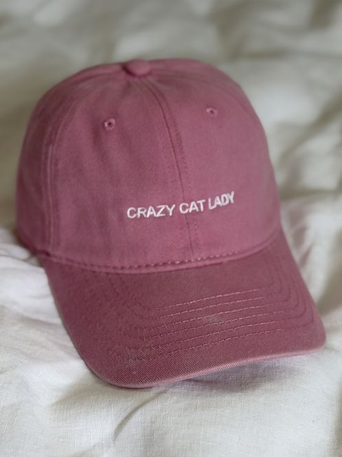 Hovedbilde Caps - Crazy Cat Lady - Rosa