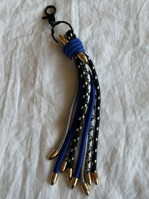 Hovedbilde Nøkkelring / veskepynt - blåtoner