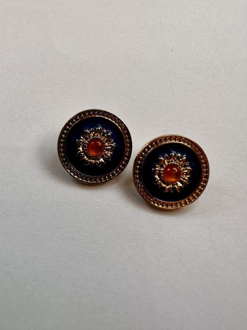 Hovedbilde Mørkblå knapper18 mm