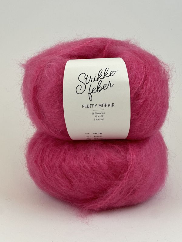 Fluffy Mohair - Very Pink FM106